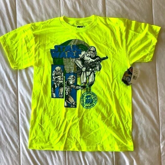 Hybrid Big Boys' Star Wars Blue Troop T-Shirt - Picture 1 of 1